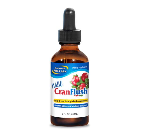 CranFlush 2 fl oz front label