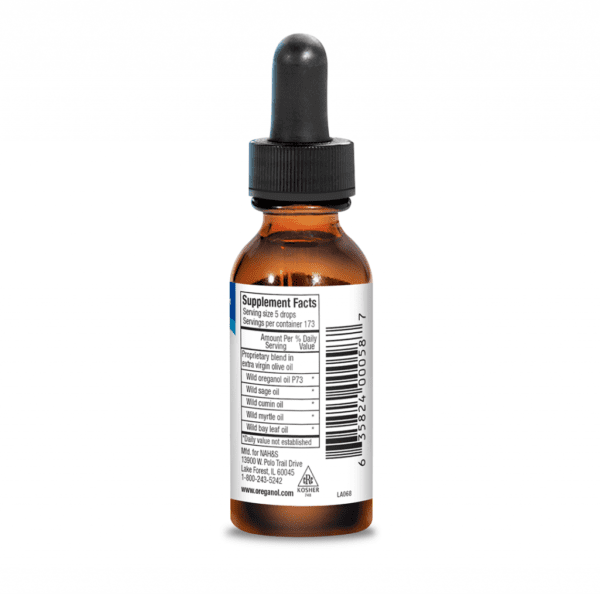 Fung-EClenz Oil 1oz Supplement Facts Label