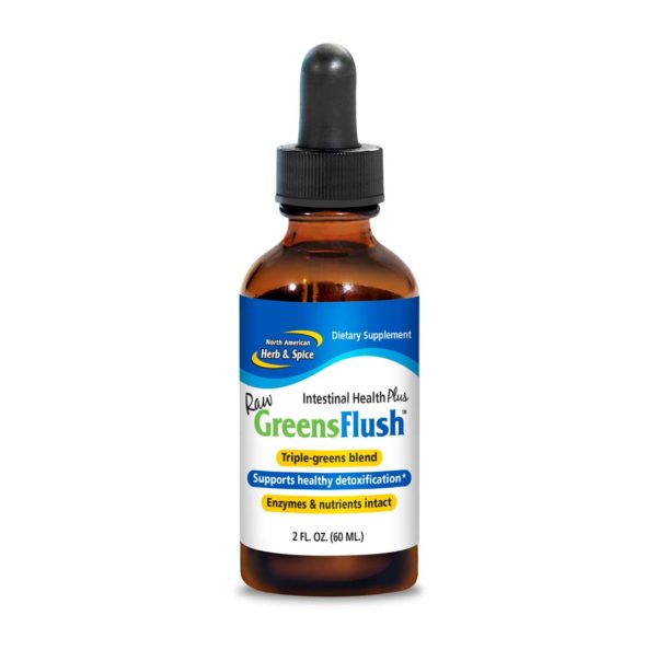 GreensFlush oil 2oz bottle