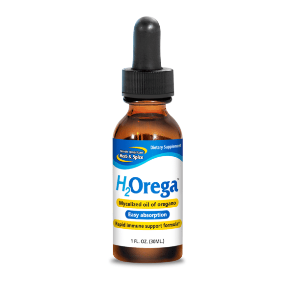 H2Orega front label