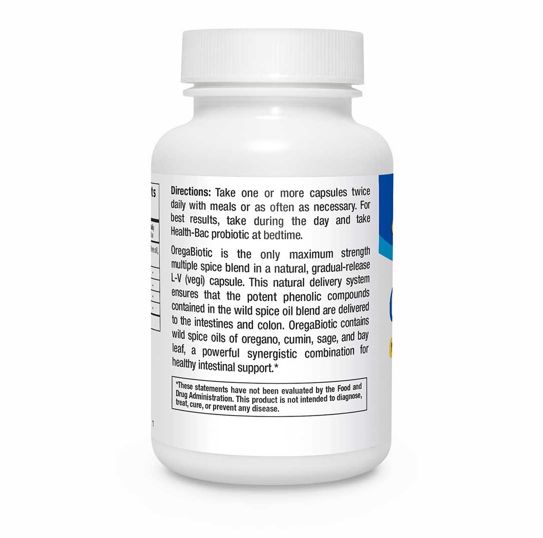 OregaBiotic 90 count bottle directions