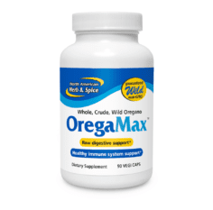 OregaMax Front Label