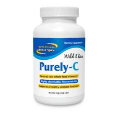 Purely-C 90 vegi caps front label