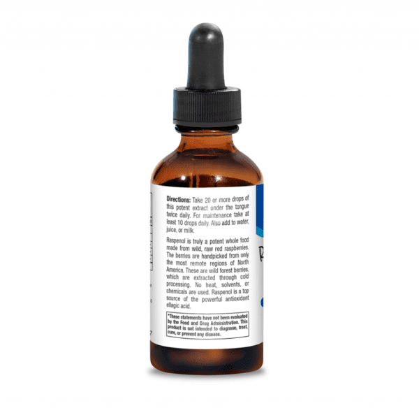 Raspenol Oil 2oz Directions Label