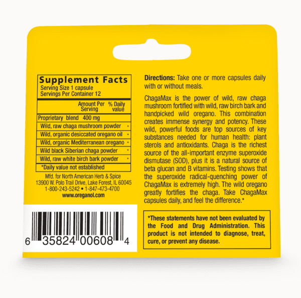 ChagaMax convenience pak direction label