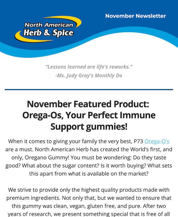 November Newsletter