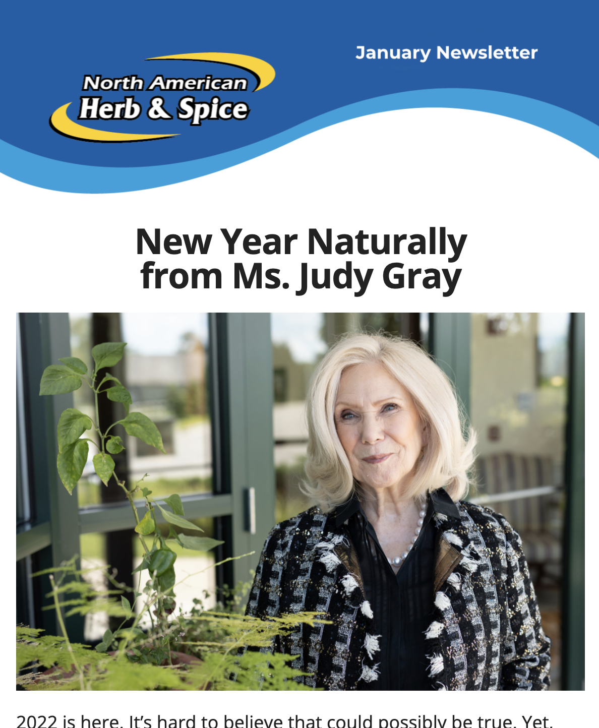 January Newsletter