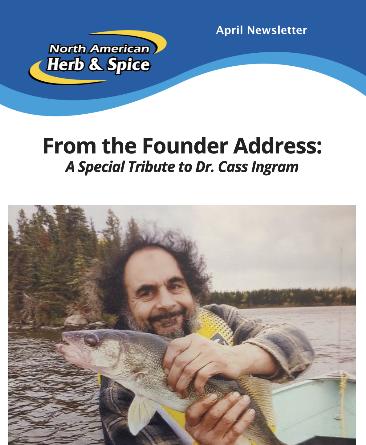 April newsletter