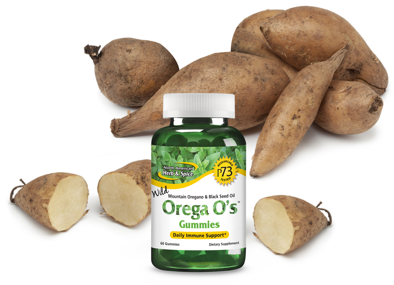 Yacon root ingredient with Orega-O's product